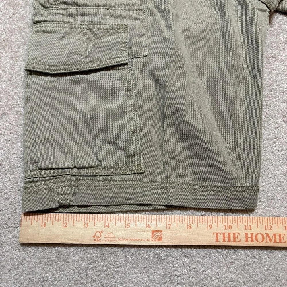 Levis Cargo Shorts Mens 30‎ Green Cotton Utility Pockets Casual Baggy Y2K Skater
